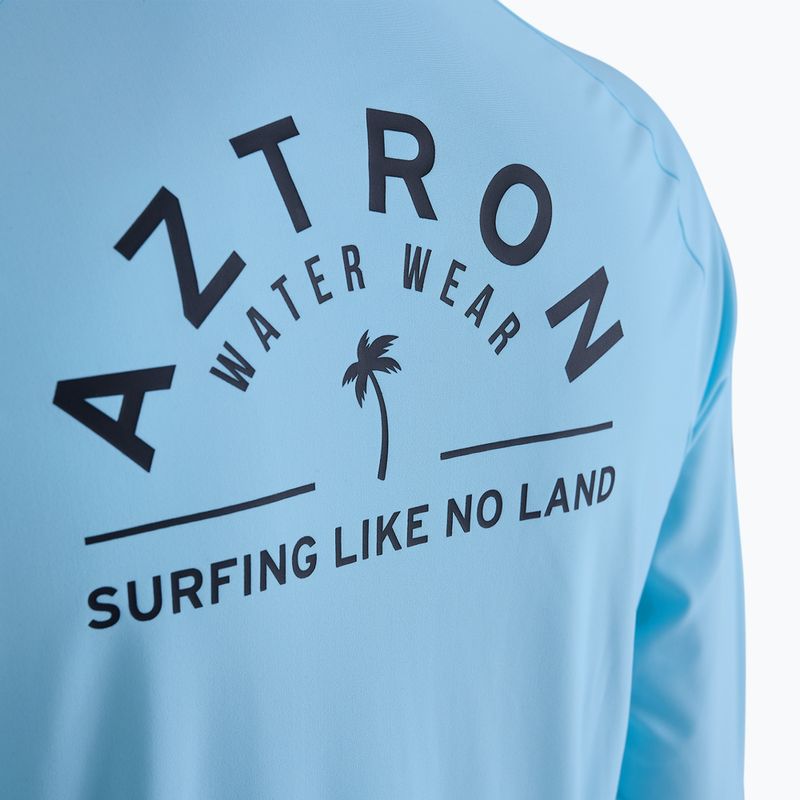 Longsleeve do pływania męski Aztron Surfing Hooded Rashguard 5