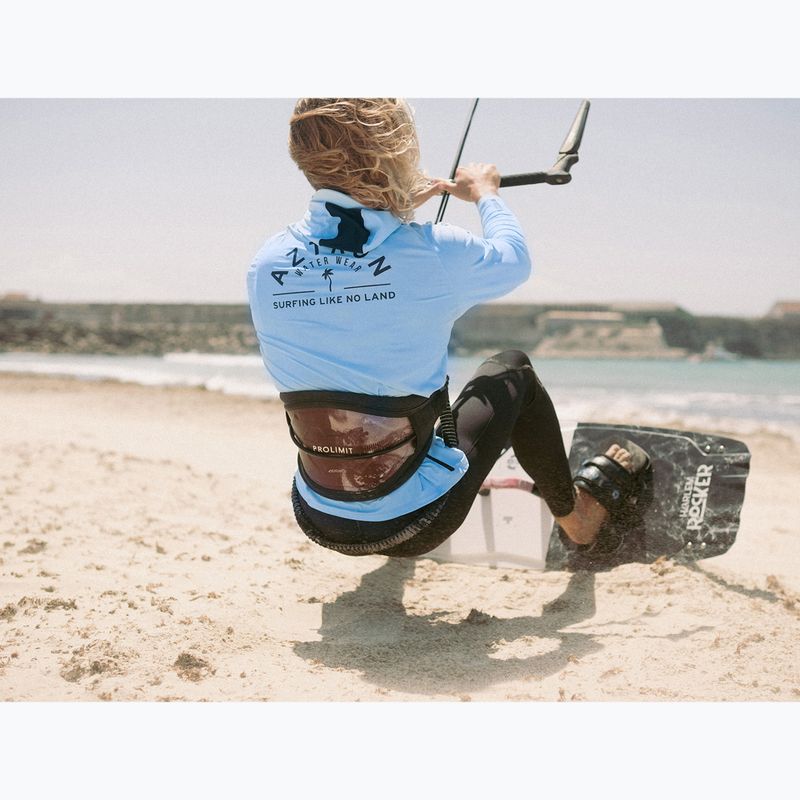 Longsleeve do pływania męski Aztron Surfing Hooded Rashguard 11