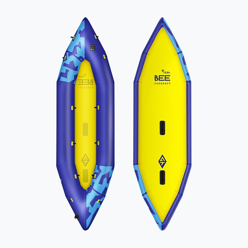 Kajak pompowany 2-osobowy Aquatone Bee Inflatable Pack Raft 11'8" 356 cm 2
