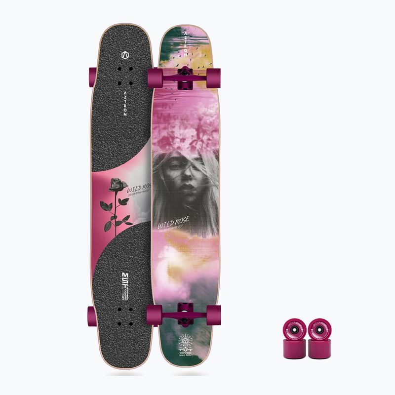 Deskorolka longboard Aztron Wild Rose 45.5 Danceboard 2