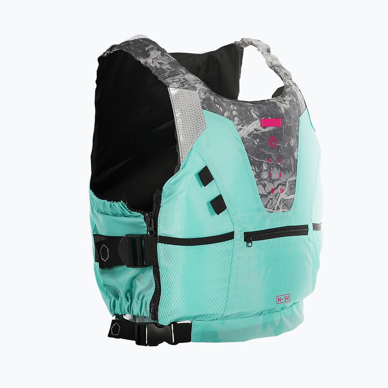 Kamizelka asekuracyjna damska Aztron N-SV 2.0 aqua green 3