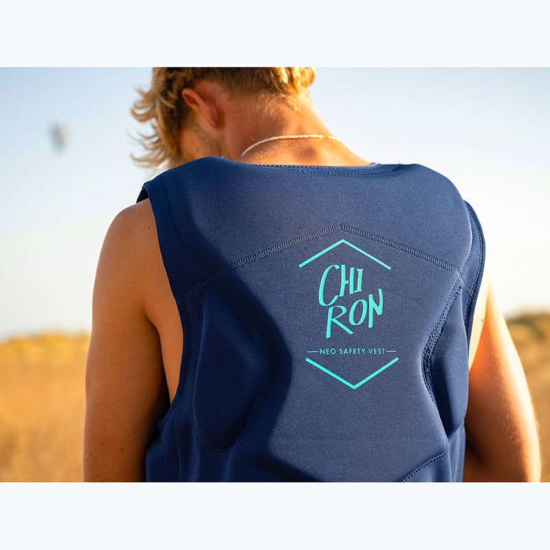Kamizelka ochronna męska Aztron Chiron Neoprene ocean blue 10