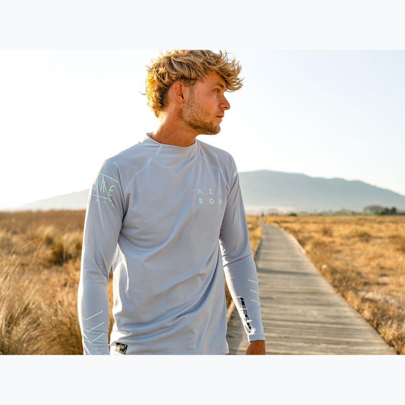 Longsleeve do pływania męski Aztron Stoke Surfing Rashguard 7
