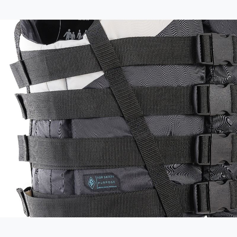 Kamizelka asekuracyjna Aquatone Select Safety Vest black/white 4