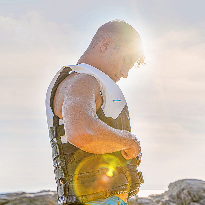 Kamizelka asekuracyjna Aquatone Select Safety Vest black/white 6