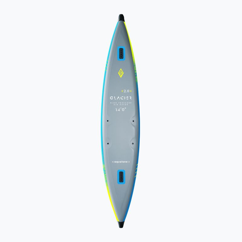 Kajak pompowany 2-osobowy Aquatone Glacier 14'0" 427 cm 3