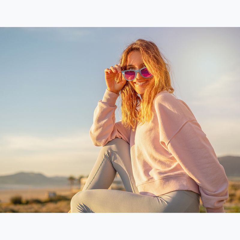 Okulary przeciwsłoneczne Aztron Dream crystal blue gloss/polarized light pink mirr/brown 5
