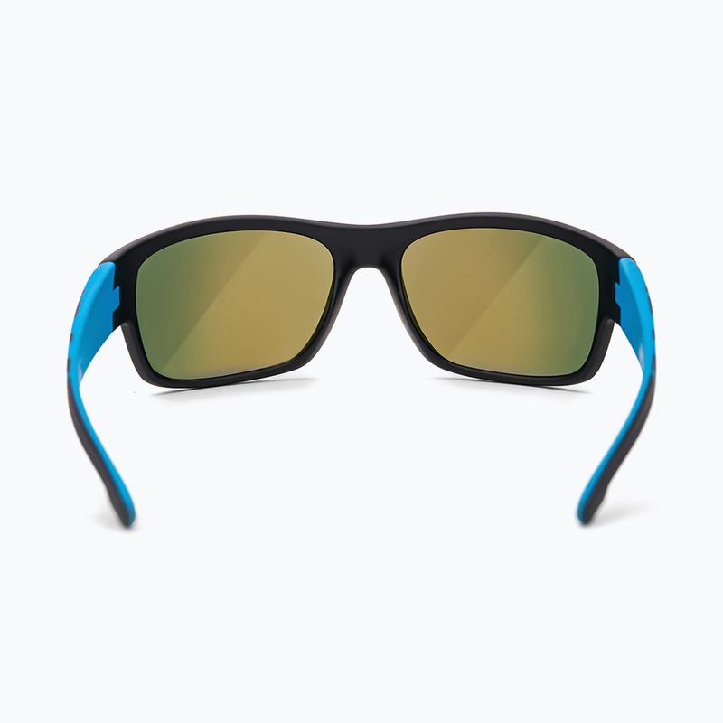 Okulary przeciwsłoneczne Aztron Avatar-X2 matt black/gloss blue/polarizedsahararedmirr/brown 3