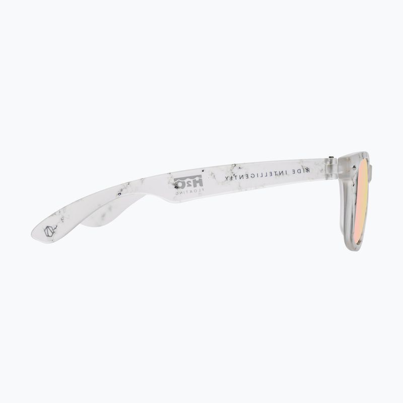 Okulary przeciwsłoneczne Aztron Party white marble print/polarizedrosepinkmirror/brown 5