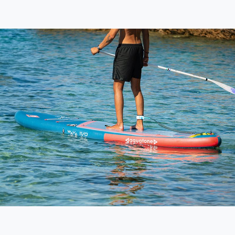 Zestaw deska SUP pompowana Aquatone Wave Plus 11'0" 20