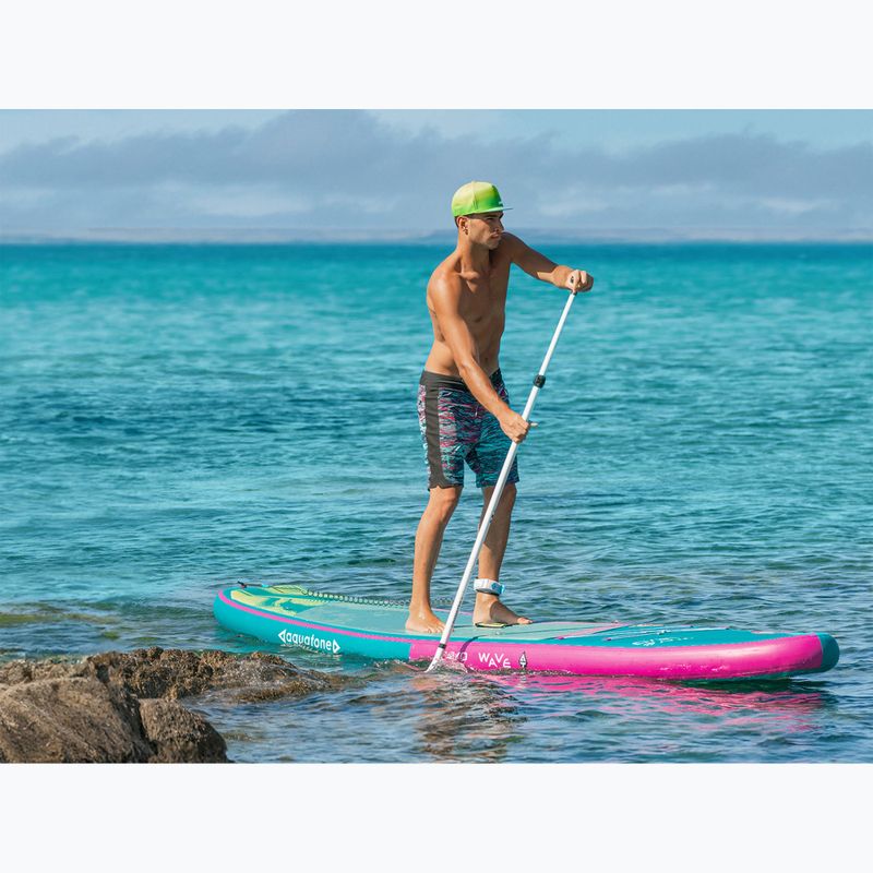 Zestaw deska SUP pompowana Aquatone Wave Plus 12'0" 19