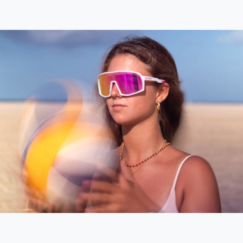 Okulary przeciwsłoneczne Aztron Miami Floating Active Epic Dream white/pink 10