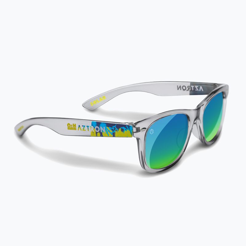 Okulary przeciwsłoneczne dziecięce Aztron Solar ice grey/graffiti/polarized blue/yellow mirr/grey. 6