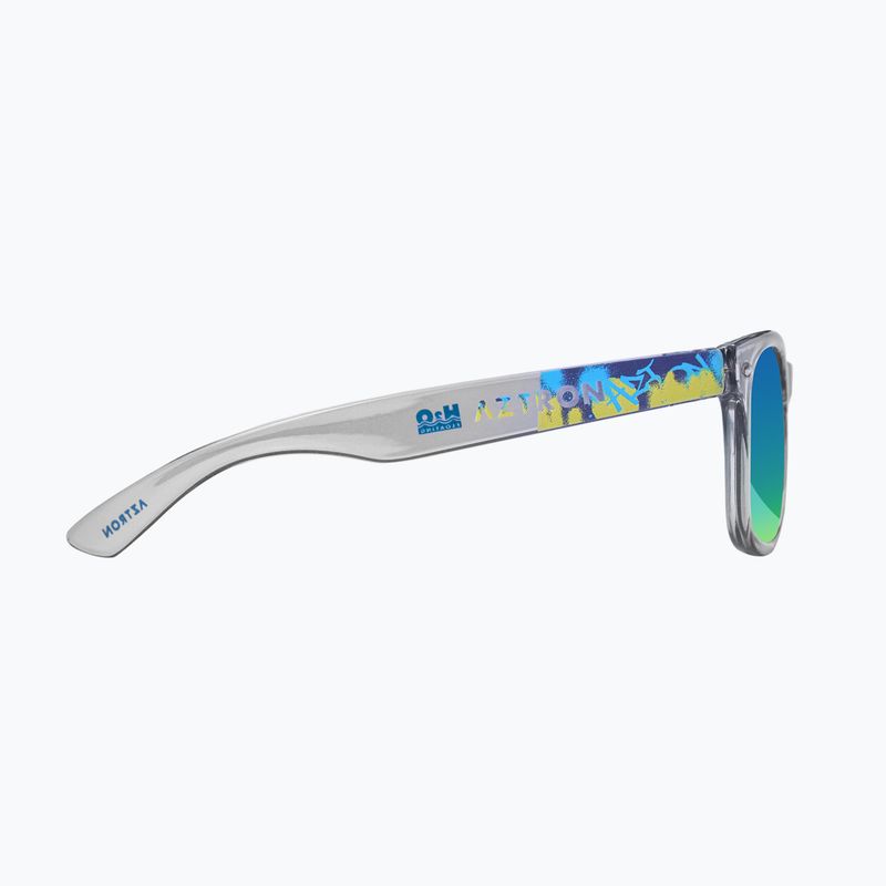 Okulary przeciwsłoneczne dziecięce Aztron Solar ice grey/graffiti/polarized blue/yellow mirr/grey. 8