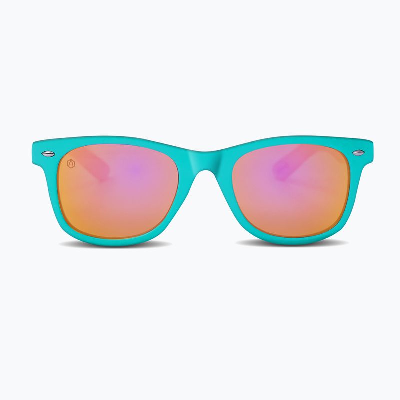 Okulary przeciwsłoneczne dziecięce Aztron Candy candy pink/twisty/polarized rainbow pink mir/grey. 2