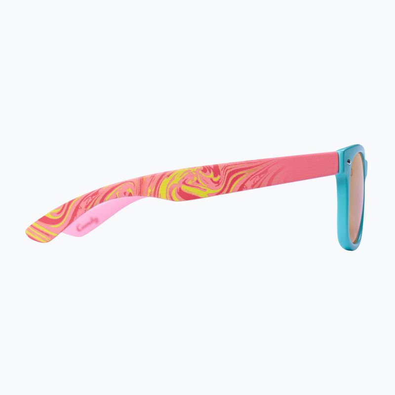 Okulary przeciwsłoneczne dziecięce Aztron Candy candy pink/twisty/polarized rainbow pink mir/grey. 3