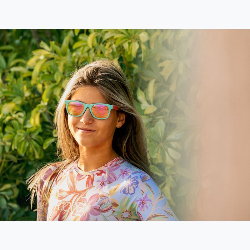 Okulary przeciwsłoneczne dziecięce Aztron Candy candy pink/twisty/polarized rainbow pink mir/grey. 5