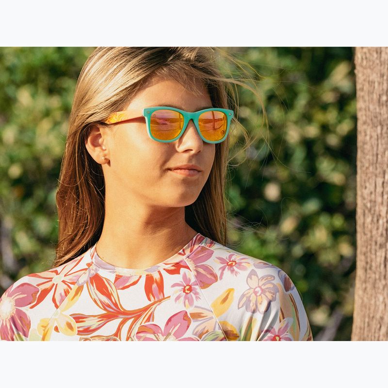 Okulary przeciwsłoneczne dziecięce Aztron Candy candy pink/twisty/polarized rainbow pink mir/grey. 8