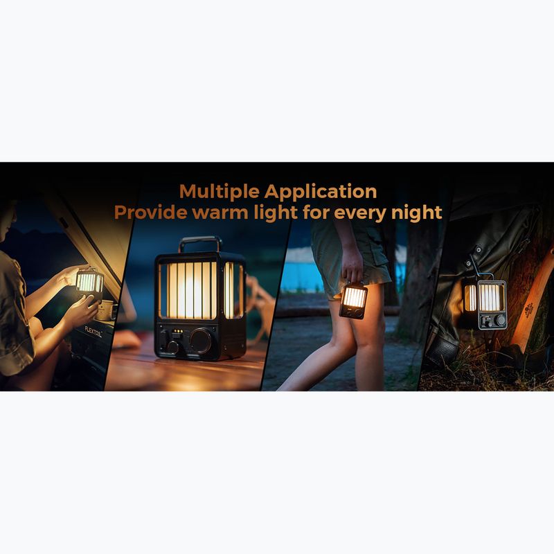 Lampa turystyczna Flextail Villa green 10