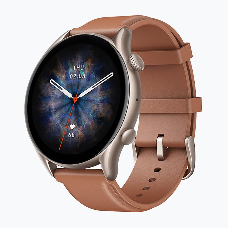 Zegarek Amazfit GTR 3 Pro brown leather W2040OV3N 2