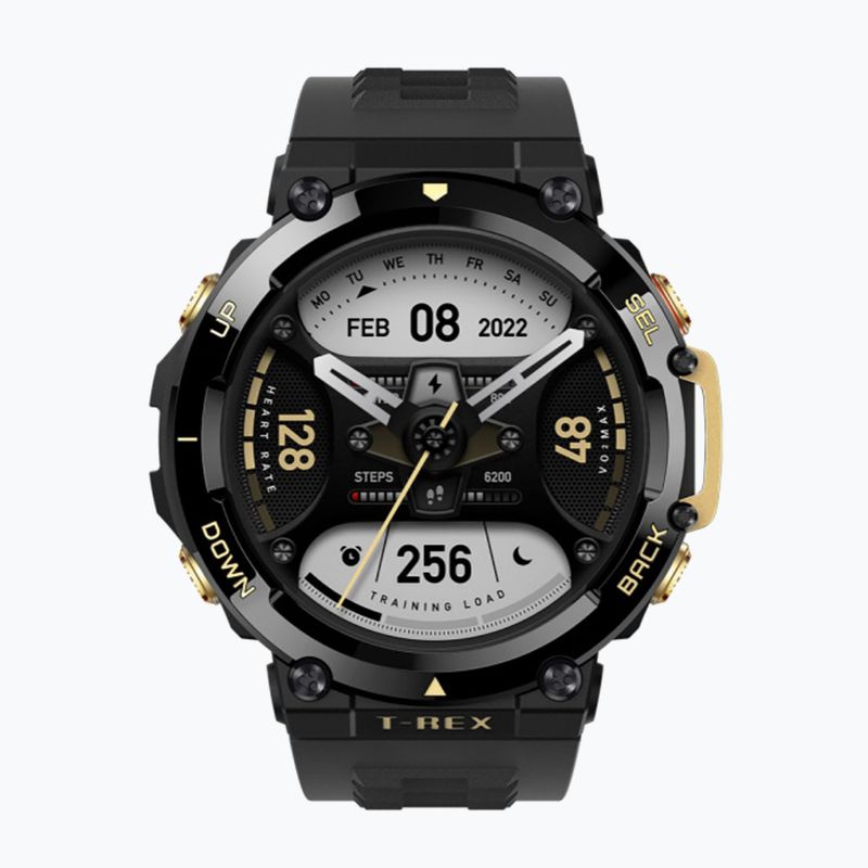 Zegarek Amazfit T-Rex 2 astro black/gold A2170
