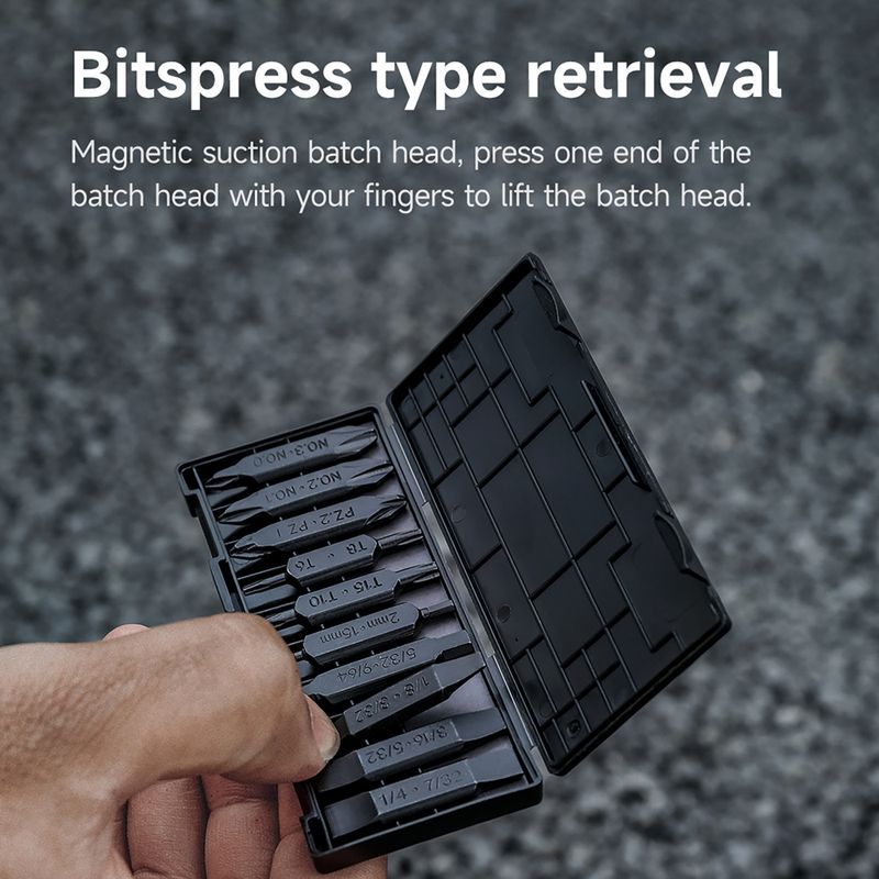 Zestaw bitów Nextool Bit Kit AS1 black 3