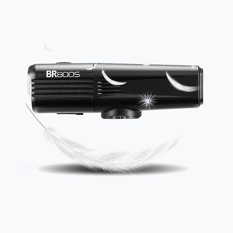 Lampka rowerowa przednia Towild BR800S black 2