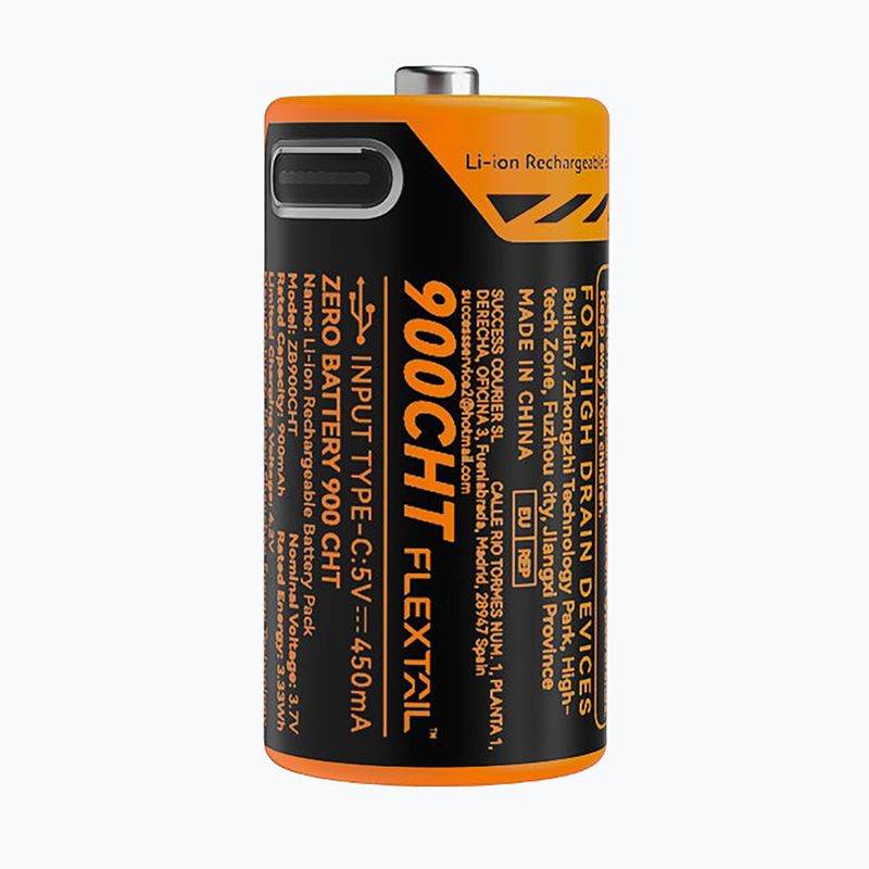 Latarka czołowa FLEXTAIL Tiny Hello 600Z orange 2