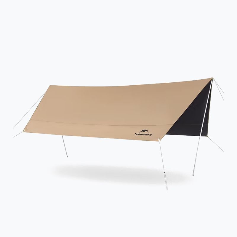 Tarp Naturehike Sky Lite Vinyl Hexagon S khaki