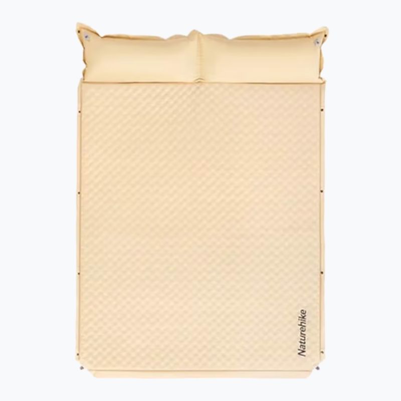 Mata samopompująca Naturehike Automatic Inflatable Cushion With Pillow cream