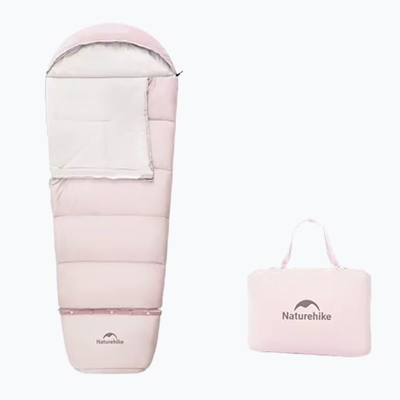Śpiwór dziecięcy Naturehike Cotton C300 pink 2