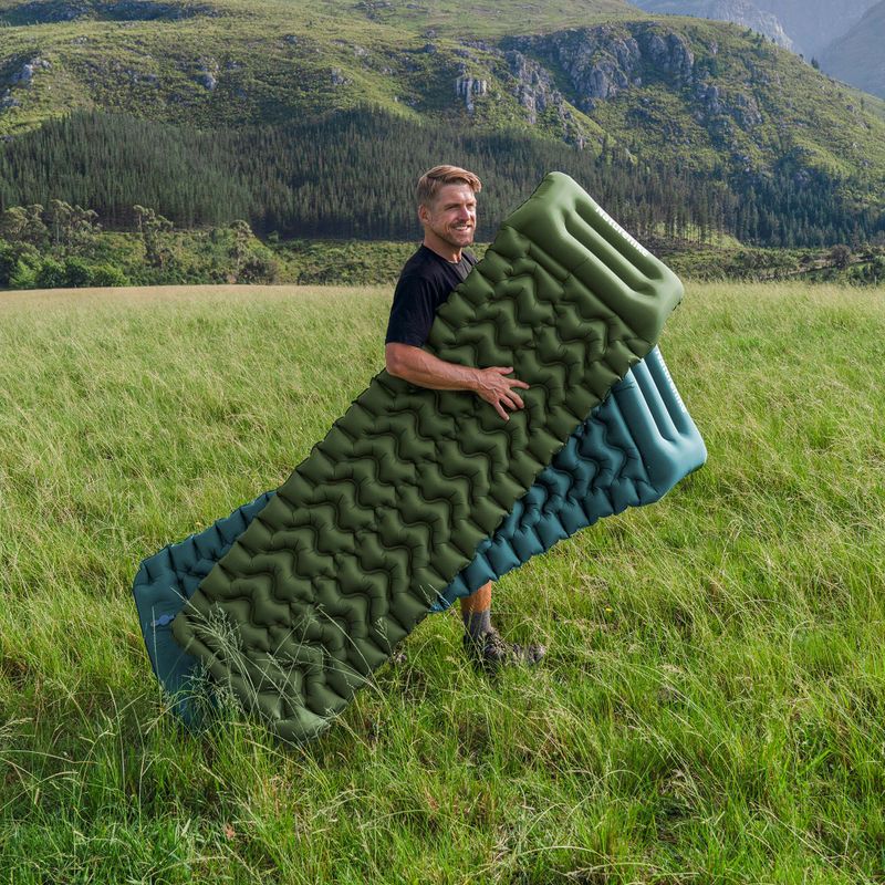 Mata dmuchana Naturehike Pillow Single FC01 army green 2