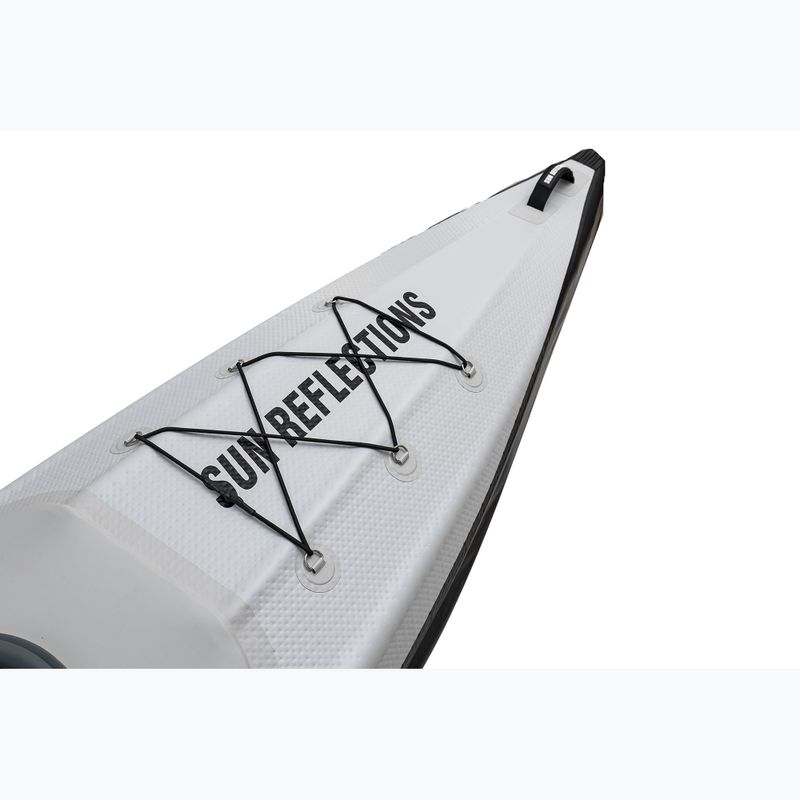 Kajak pompowany 1-osobowy Sun Reflections Full DS light grey/black 6