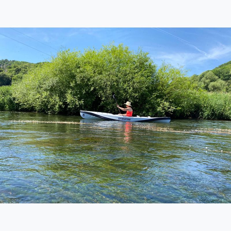 Kajak pompowany 1-osobowy Sun Reflections Full DS light grey/black 17