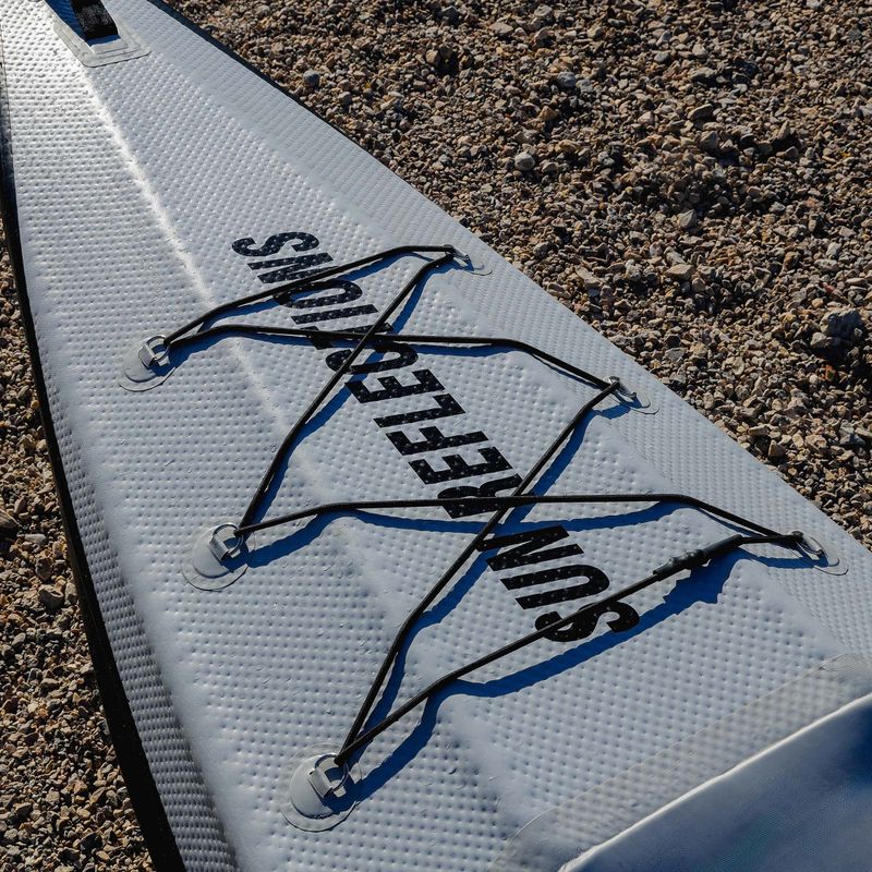 Kajak pompowany 1-osobowy Sun Reflections Full DS light grey/black 23