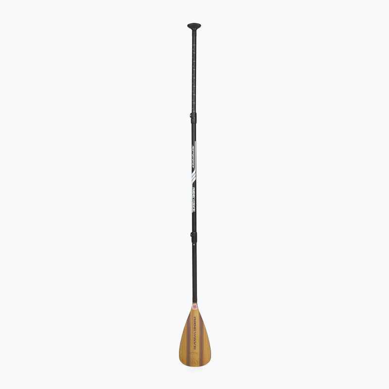 Wiosło SUP 3-częściowe RIDEWAVE Kun Bamboo