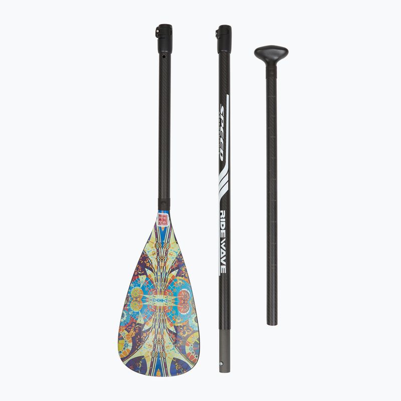 Wiosło SUP 3-częściowe RIDEWAVE Conquerbrace 3