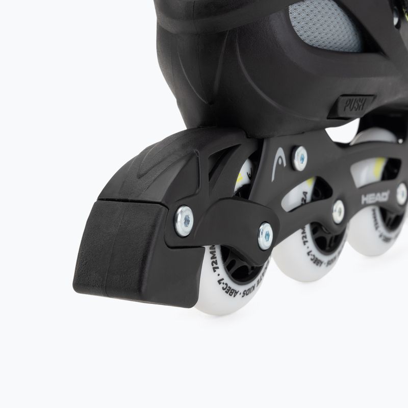 Łyżworolki dziecięce HEAD Galaxy 2w1 żółty 16