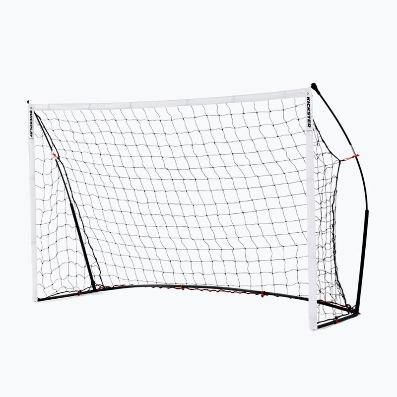 Bramka do piłki nożnej z rebounderem QuickPlay Kickster Academy Combo 240 x 150 cm white/black 2