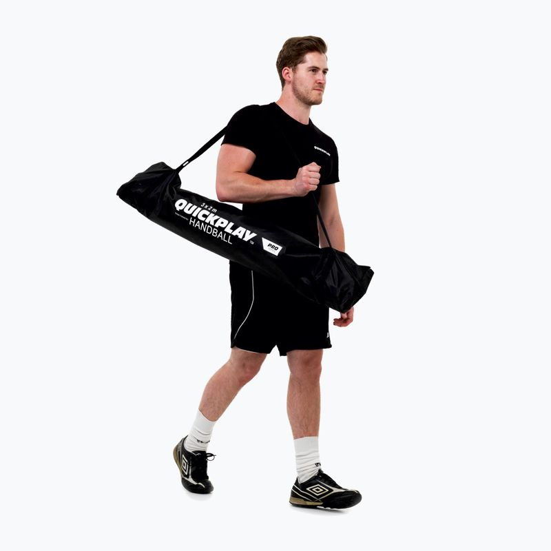 Bramka do piłki ręcznej QuickPlay Senior 300 x 200 cm white/black 4