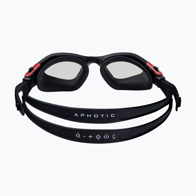 Okulary do pływania HUUB Aphotic Photochromic black/red 5