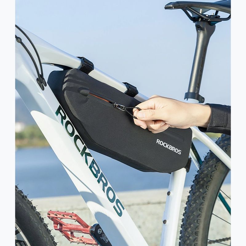 Torba rowerowa na ramę Rockbros AS-043 3 l black 4