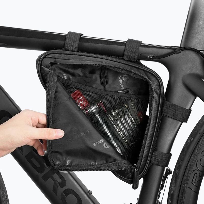 Torba rowerowa na ramę Rockbros B39-2 1,5 l black 6