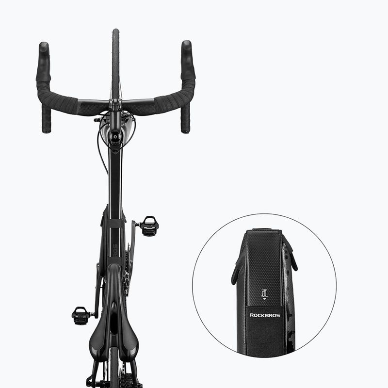 Torba rowerowa na ramę Rockbros B39-2 1,5 l black 9