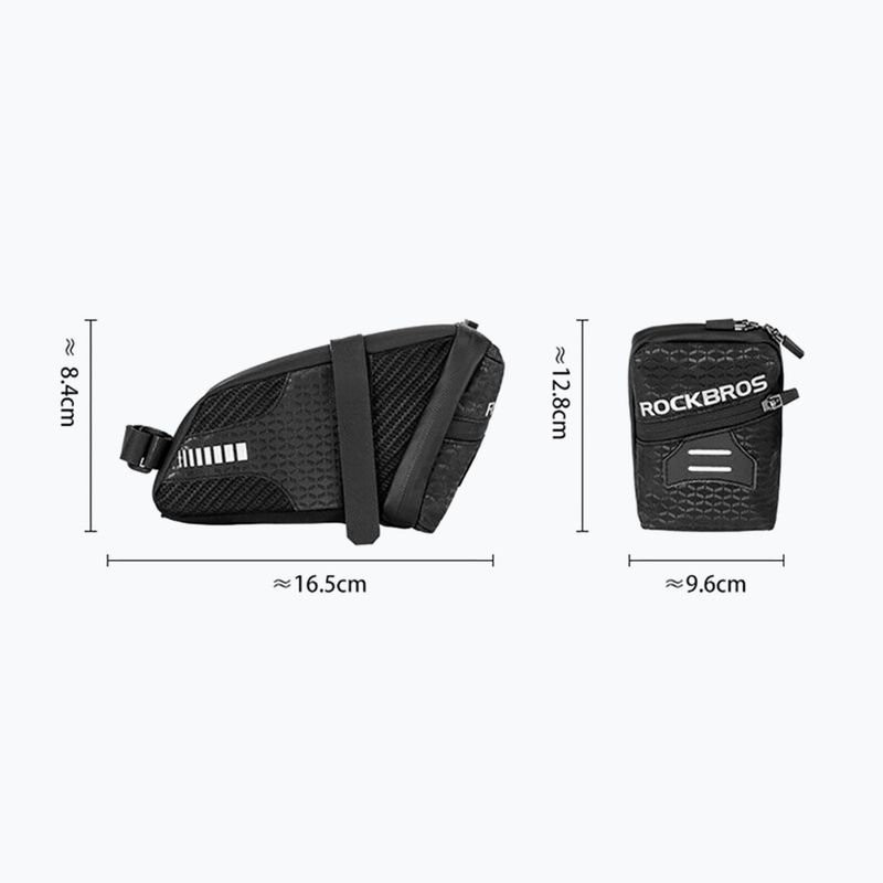Torba rowerowa pod siodło Rockbros C29 1,5 l black 2