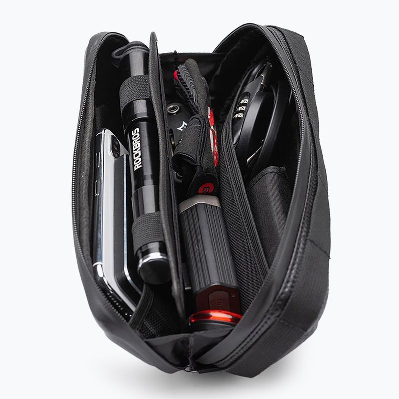 Torba rowerowa na ramę Rockbros B66 1,5 l black 2