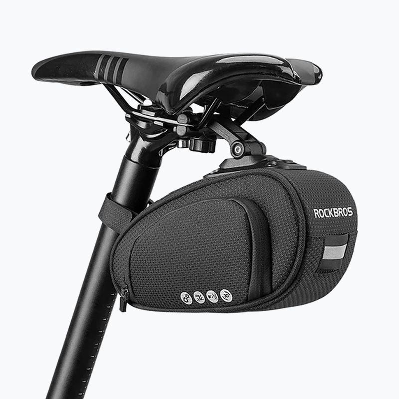 Torba rowerowa pod siodło Rockbros C40 1,2 l black 6