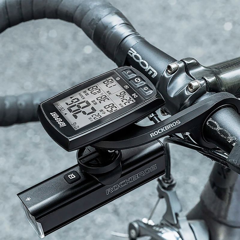 Uchwyt licznika Rockbros 29210012 Garmin, IGPSPORT, Cycplus, Magene black 8