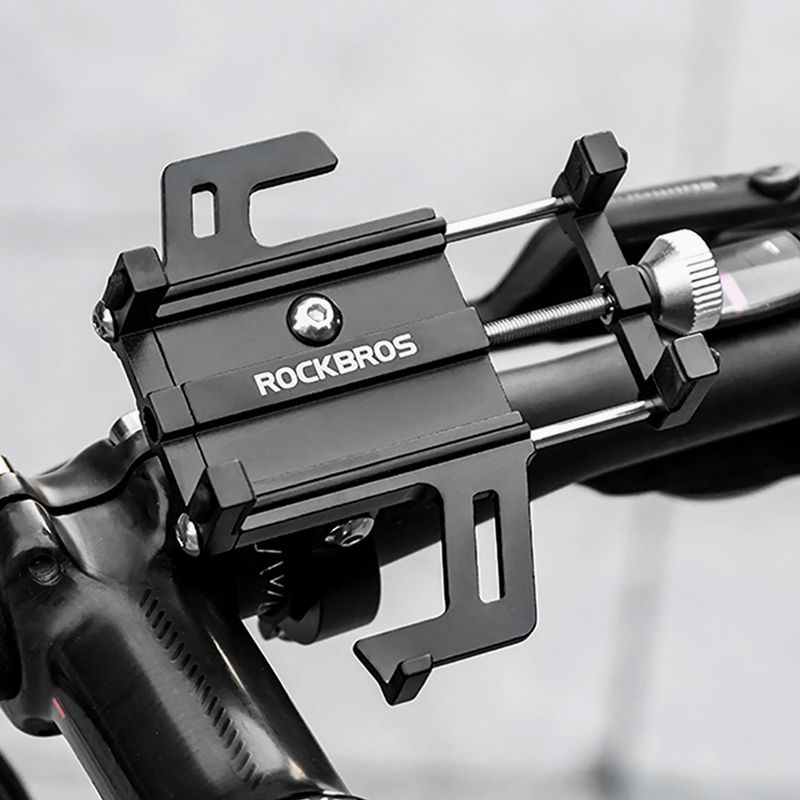 Uchwyt rowerowy na telefon Rockbros 699 black 2