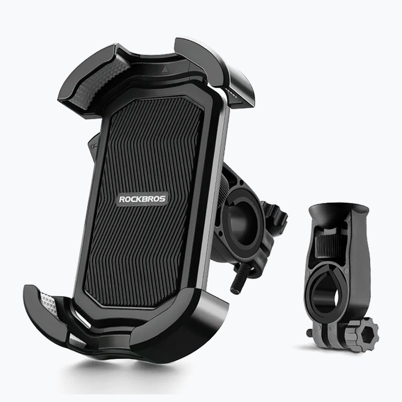 Uchwyt rowerowy na telefon Rockbros 25210032 black